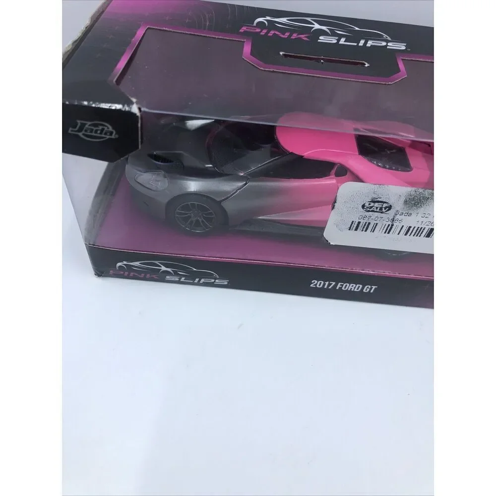 2017 Ford GT, Jada 1:32 Pink Slips Diecast Car . New. Please Read